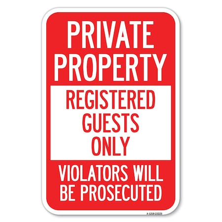Signmission Safety Sign, 12 in Height, Aluminum, 23225 A-1218-23225